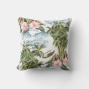 Search for pink palm tree pillows Botanical