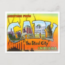 Recherche de gary cartes postales Rétro