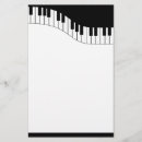 Search for piano music stationery paper Keys