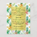 Search for pineapple bachelorette party invitations Gold