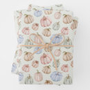 Search for pumpkin baby wrapping paper Thanksgiving