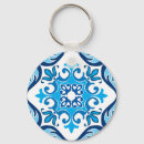 Search for beautiful white keychains Blue