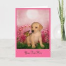 Search for cute yellow lab cards Puppy