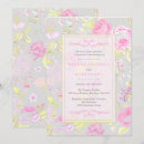 Recherche de rose et gris mariage invitations Couple