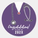 Recherche de médecin praticien autocollants Nurse