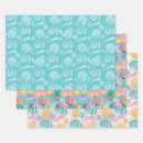 Search for seashell wrapping paper Pink