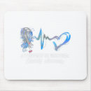 Recherche de novembre tapis souris Bleu