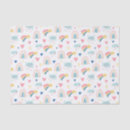 Search for cloud pattern tissue paper Rainbow