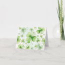 Search for irish thank you cards Four leaf clover
