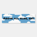 Search for raining bumper stickers Sky