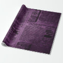 Search for vintage newspaper wrapping paper Black