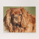 Search for cavalier king charles spaniel puzzles Puppies