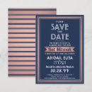 Recherche de bat mitzvah save the dates Élégant