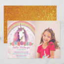 Recherche de unicorn photo birthday invitations Arc en ciel