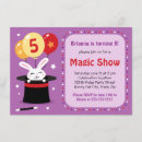 Search for magic show invitations Wand