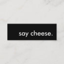 Search for cheese business cards Photography