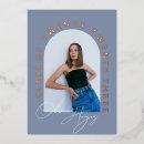 Search for rose gold graduation invitations Minimalist