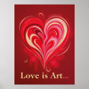 Recherche de conceptions de coeur posters Valentine