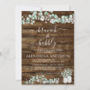 Search for rustic brunch and bubbly invitations Wood