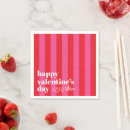 Search for valentines day paper napkins Heart