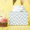 Recherche de chevron bleu papier cadeau Chic