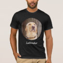 Recherche de chien de chasse tshirts Laboratoire jaune