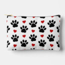 Recherche de chat noir cosmétiques pochettes Motif de pattes