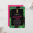 Search for pineapple bachelorette party invitations Tropical