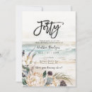 Search for beach 40th birthday invitations Tropical
