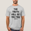 Search for truth will set you free tshirts Bible