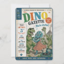 Search for dinosaur wedding stationery T rex