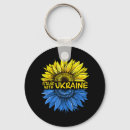 Search for sunflower keychains Ukrainian