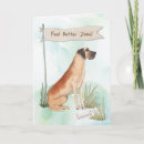 Recherche de great dane vœux cartes Animaux familiers
