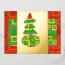 Recherche de bas de noël cartes postales Rouge