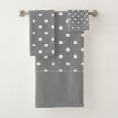 Search for polka dot bath towels Grey polka dots