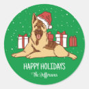 Search for cartoon german shepherd stickers Puppy