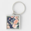Search for rose bloom keychains Blue