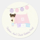 Search for glamping birthday stickers Girl
