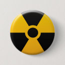 Recherche de symbole nucléaire badges Avertissement