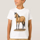 Search for dun horse tshirts Buckskin
