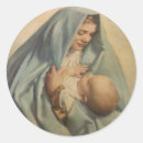 Search for virgin mary and baby jesus stickers Religion
