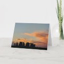 Recherche de stonehenge vœux cartes Coucher du soleil