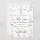 Search for girls 2nd birthday invitations Farm