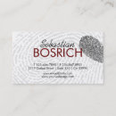 Search for fingerprint business cards White