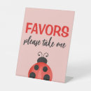 Search for baby shower favor signs Pink