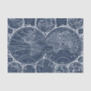 Search for world map tissue paper Blue