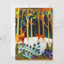 Search for woodland animals holiday cards Tree