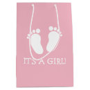Search for baby feet gift bags Girl
