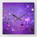 Recherche de paillettes horloges Violet