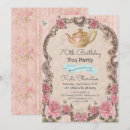Search for tea for two birthday invitations Vintage